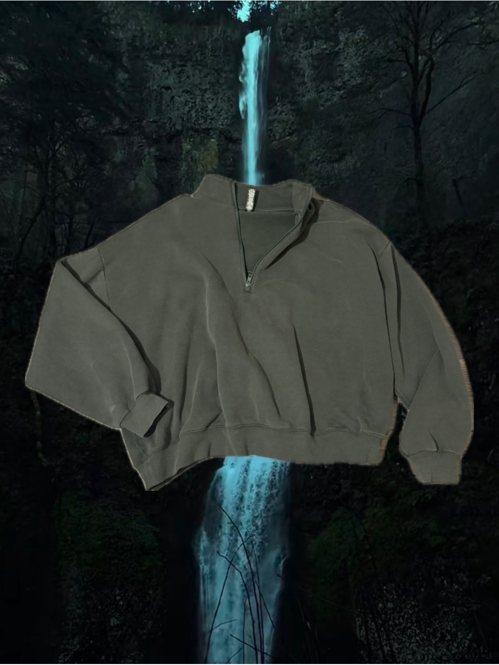 SKIMS Quarter Zip Hoodie